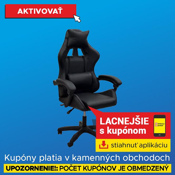 Kreslo pre Hráča Erast 8682 čierna (SK)