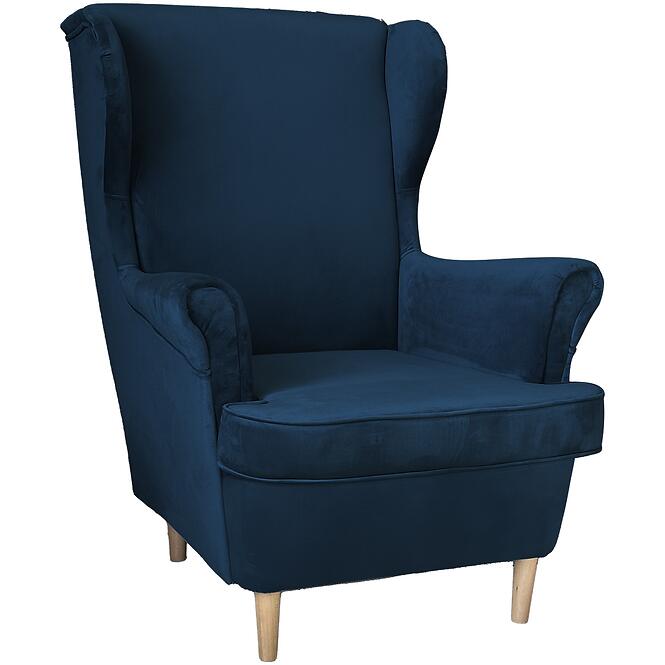 Kreslo Kingston Royal 22 00/1, námornícka modrá