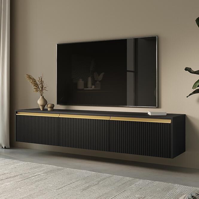 Szafka Rtv Royal 180 Čierna,4