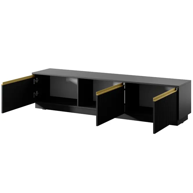 TV stolík Royal 180 Čierna,3