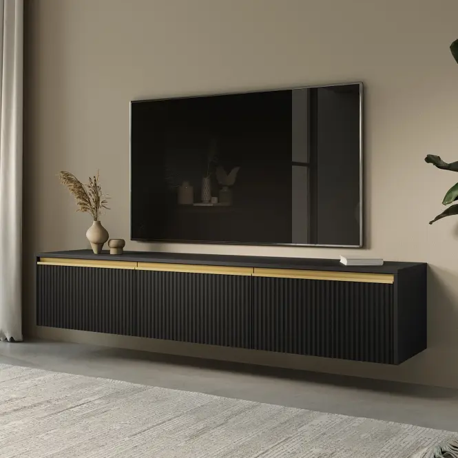 TV stolík Royal 180 Čierna,4