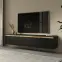 TV stolík Royal 180 Čierna,4
