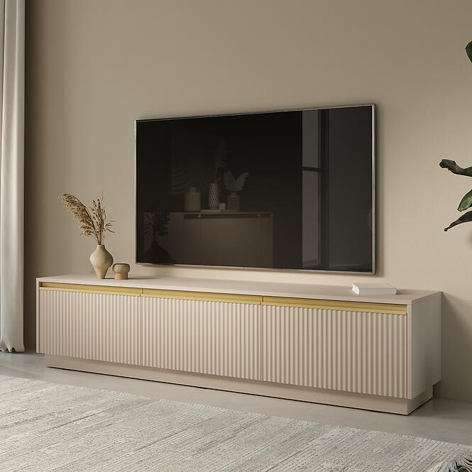 Szafka Rtv Royal 180 Pieskovo béžová,4