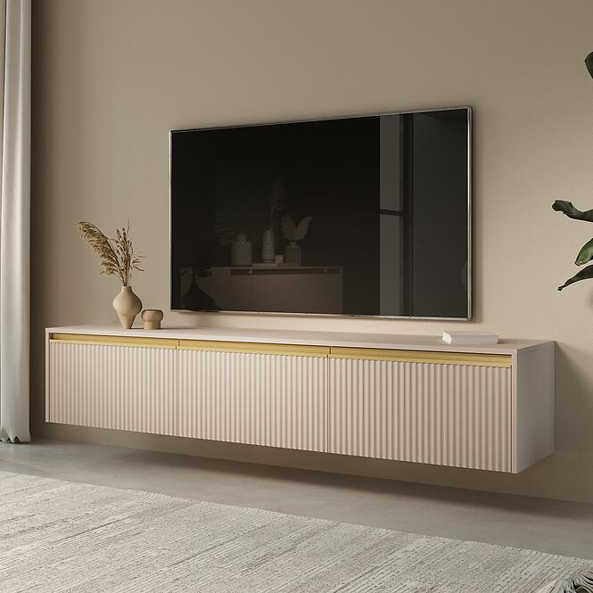 Szafka Rtv Royal 180 Pieskovo béžová,5