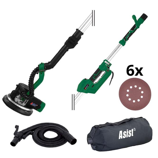Asist Bruska na Sádrokarton 880W s Teleskopickou Tyčí AE3S88