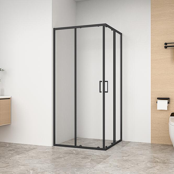 Sprchový kút Rio 90x90x190 black