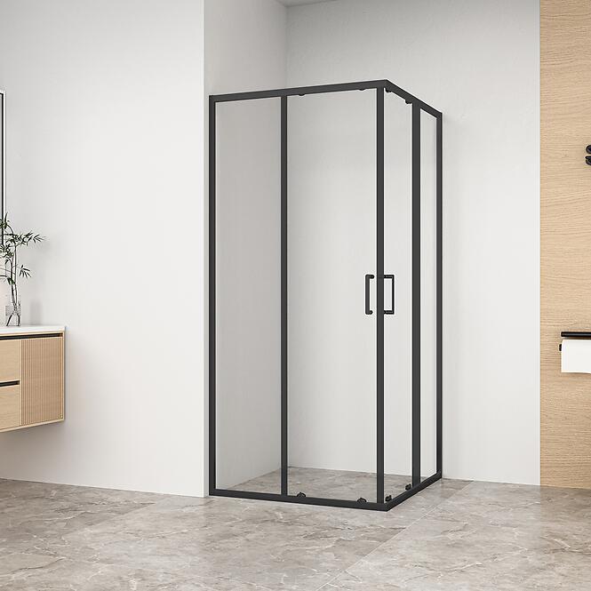 Sprchový kút Rio 80x80x190 black