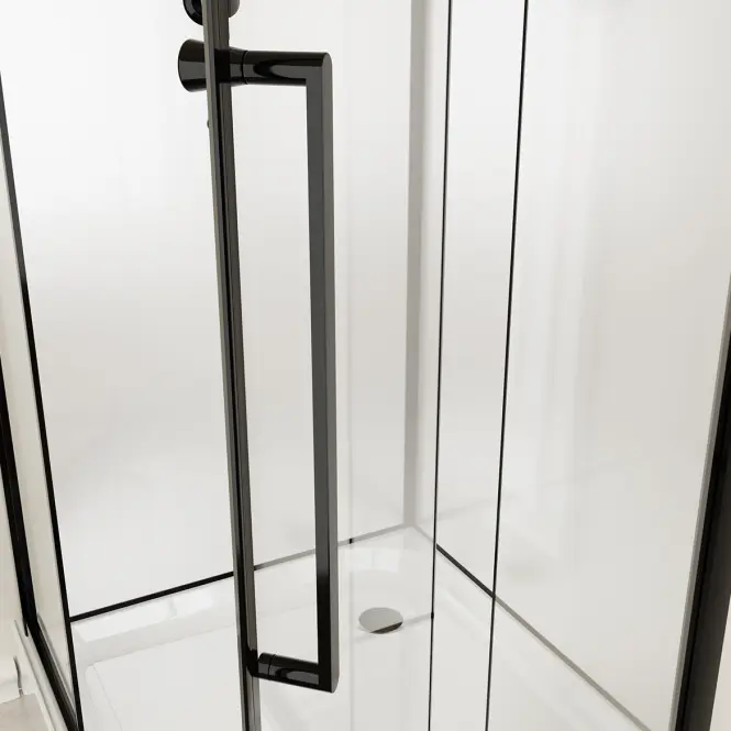 Sprchový kút päťuholníkový Elize 90x90 black