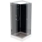 Sprchový kút štvorcový Elize 90x90 chróm