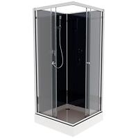 Sprchový kút štvorcový Elize 90x90 chróm