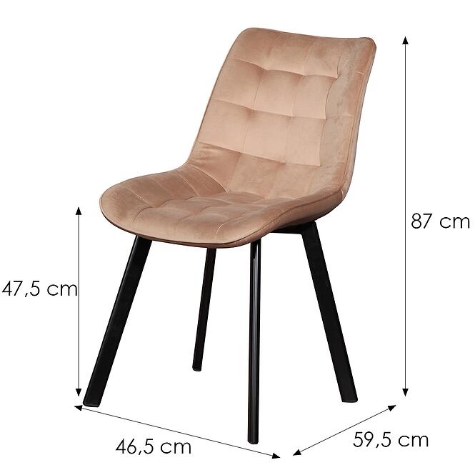 Stolička W132 Béžová