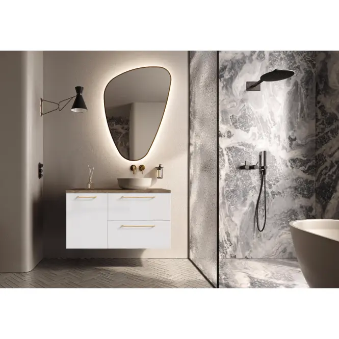 Skrinka Merkado 60 2S White,7
