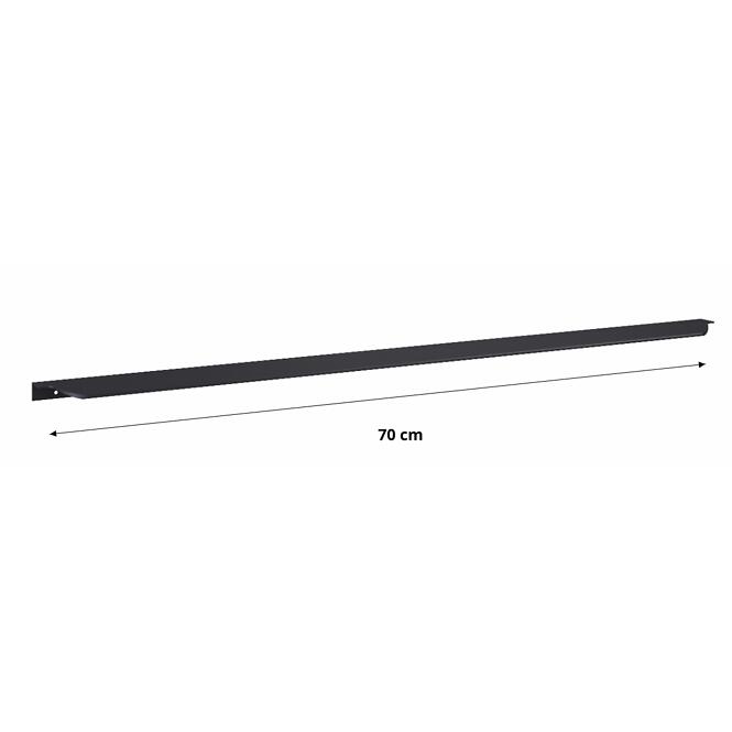 Úchyt Lofty Black Matt 70 1 Ks