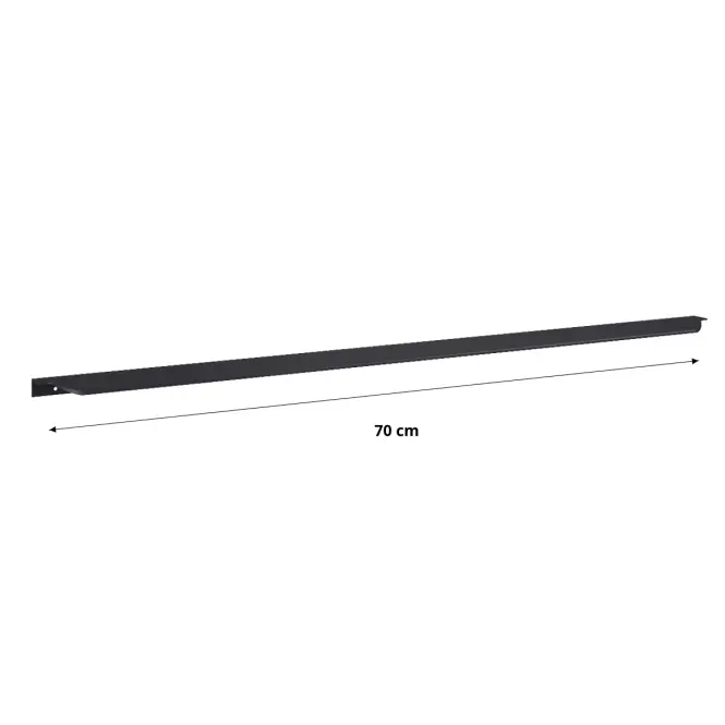 Úchyt Lofty Black Matt 70 1 Ks,2