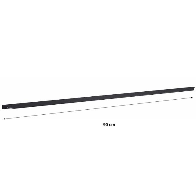 Úchyt Lofty Black Matt 90 1 Ks