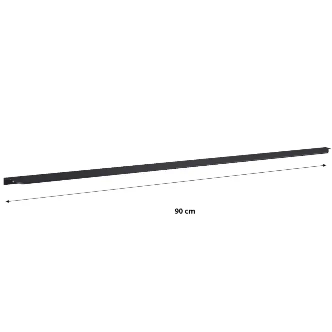 Úchyt Lofty Black Matt 90 1 Ks,2