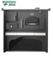 Sporák na tuhé palivo PRIMA 5,9kW pravý Eco