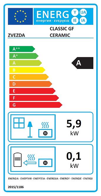 Sporák na tuhé palivo PRIMA 5,9kW pravý Eco