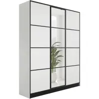 Skriňa Eden 3d 157 Biela 2