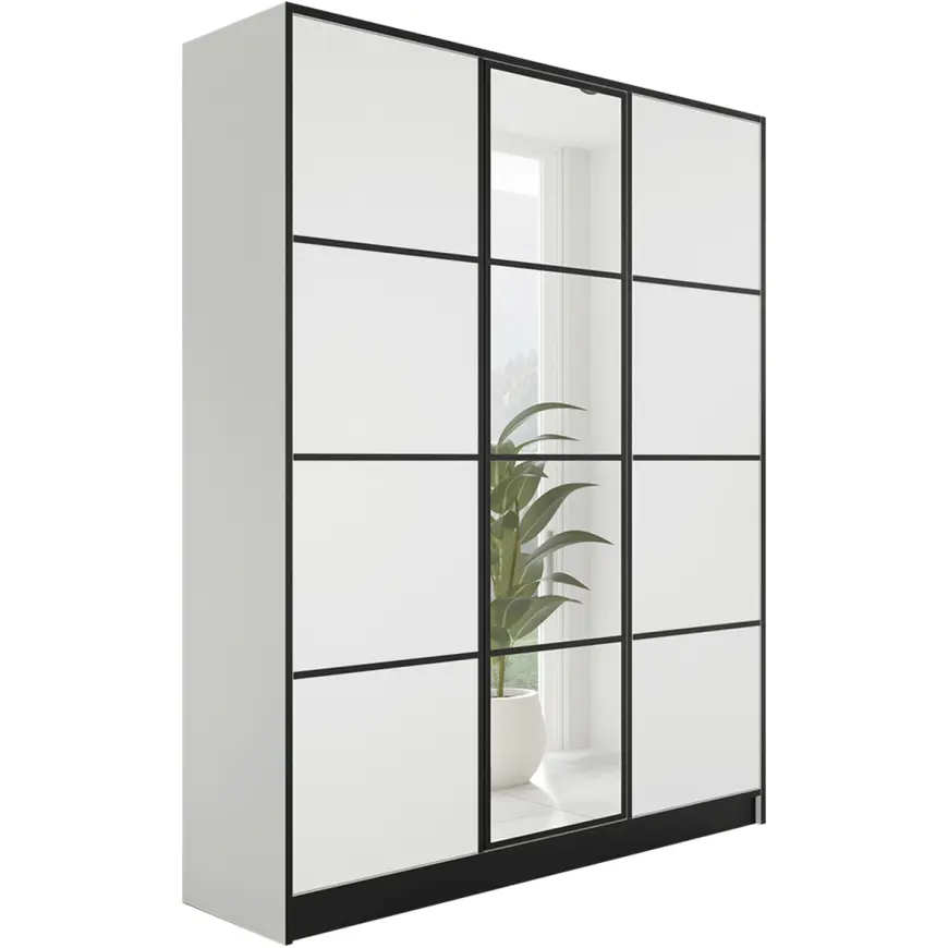 Skriňa Eden 3d 157 Biela 2