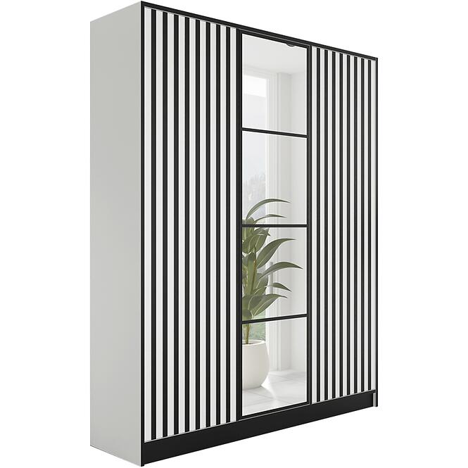 Skriňa Eden 3d 157 Biela 3