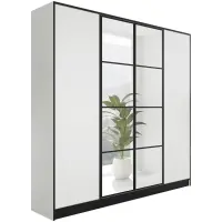 Skriňa Eden 4d 207 Biela 1