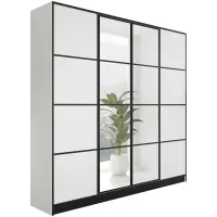 Skriňa Eden 4d 207 Biela 2