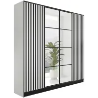 Skriňa Eden 4d 207 Biela 3