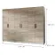 Skriňa X3 Gold 2d Biela/Dub Sonoma,2