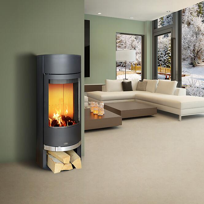 Krbové kachle Vigo 3-8kw čierna,3