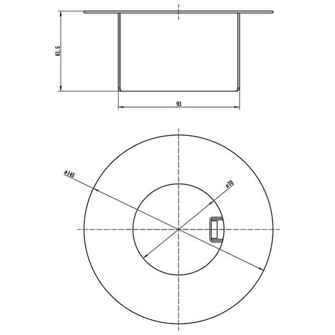 Horák pre biokrb Diy okrúhly