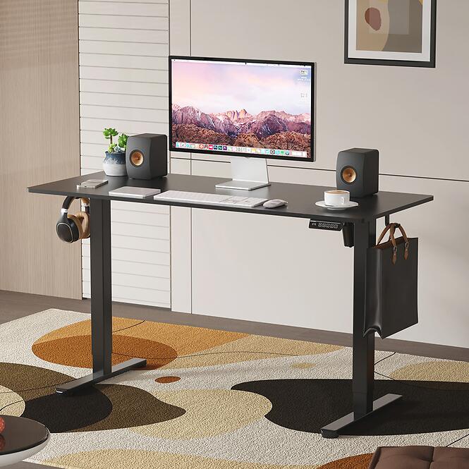 Písací stôl Lv1713 Control Lite 140 Čierna/Čierna,6