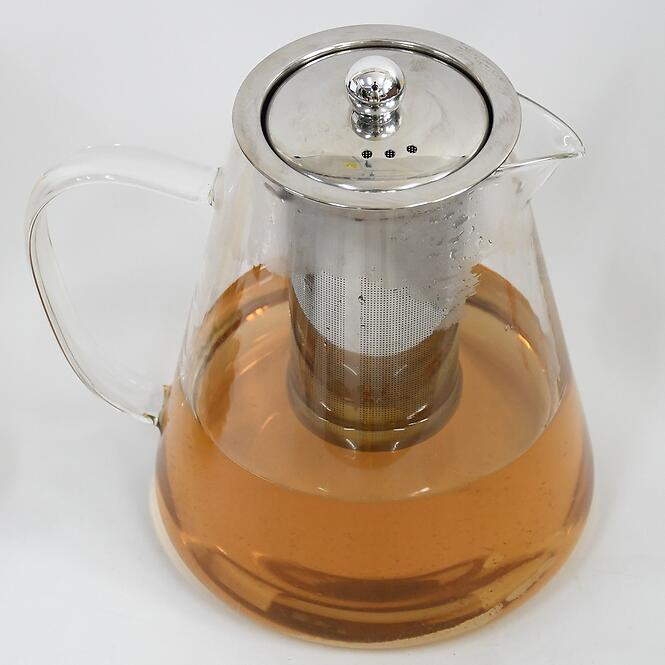 Sklenená kanvica s nálevníkom 1400ML S59-1291-16-YB