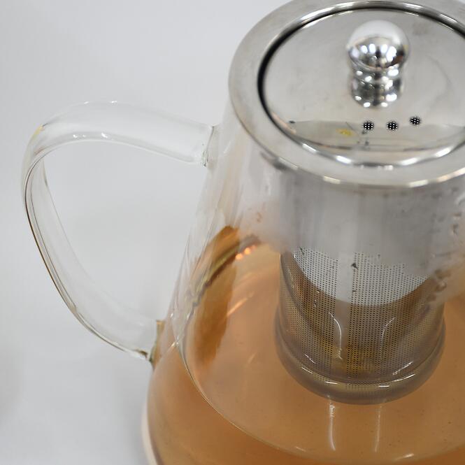 Sklenená kanvica s nálevníkom 1400ML S59-1291-16-YB