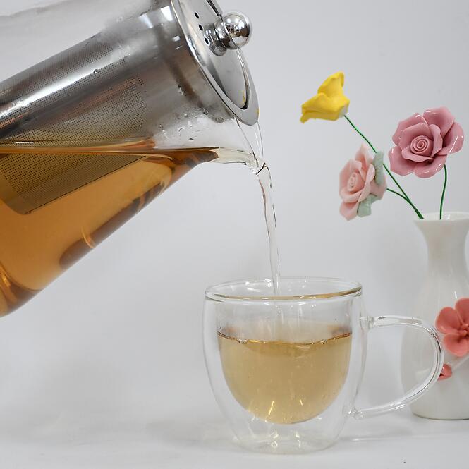 Sklenená kanvica s nálevníkom 1400ML S59-1291-16-YB