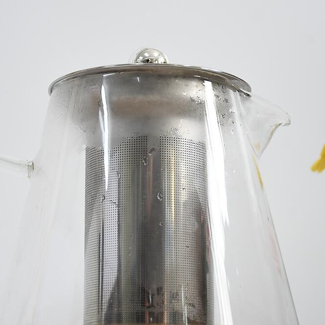 Sklenená kanvica s nálevníkom 1400ML S59-1291-16-YB