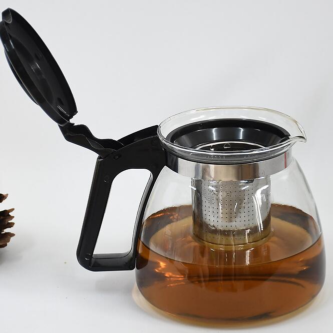 Sklenená kanvica s nálevníkom 950ML 13-0205-HO