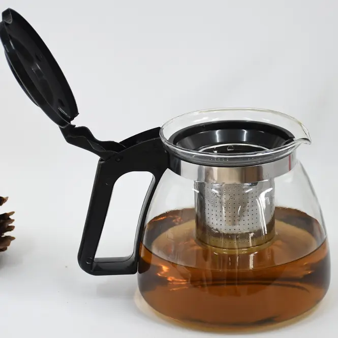 Sklenená kanvica so sitkom 950 ML 13-0205-HO,4