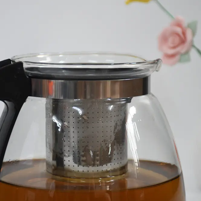 Sklenená kanvica so sitkom 950 ML 13-0205-HO,6
