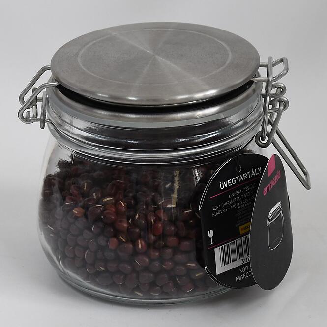 Sklenená dóza 500 ml 01-6502-AD,6