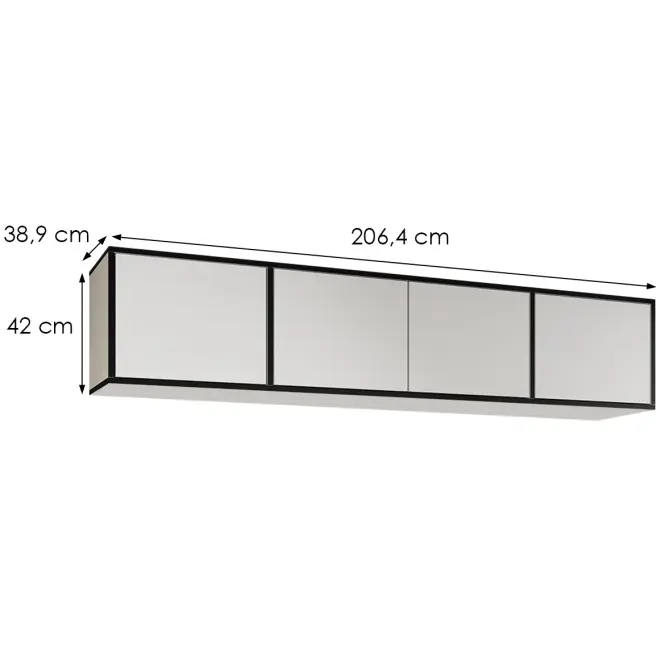 Nadstavec Eden 4d Biela