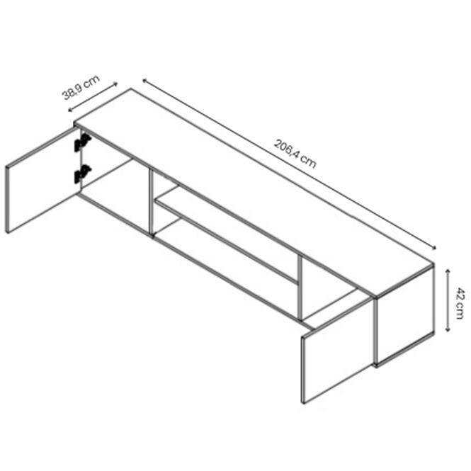 Nadstavec Eden 4d Biela