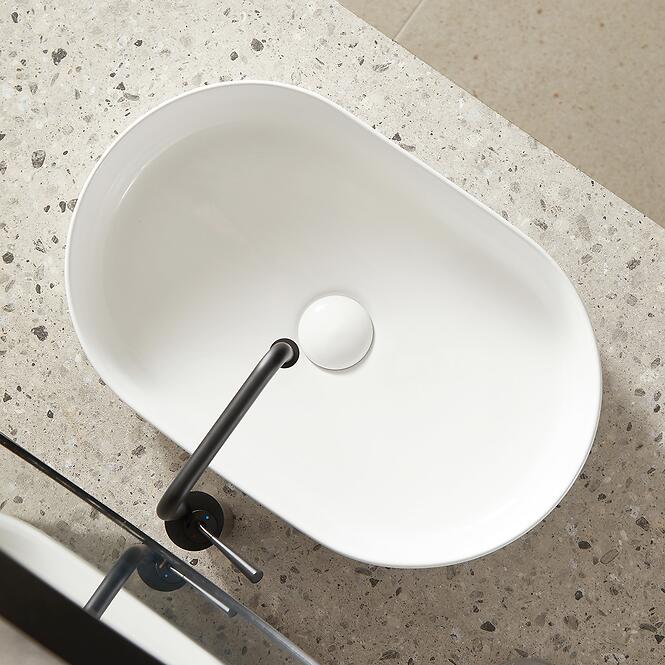 Umývadlo na dosku ryhované Zulu 50x32 cm,6