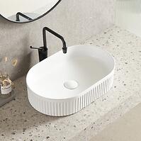 Umývadlo na dosku ryhované Zulu 50x32 cm