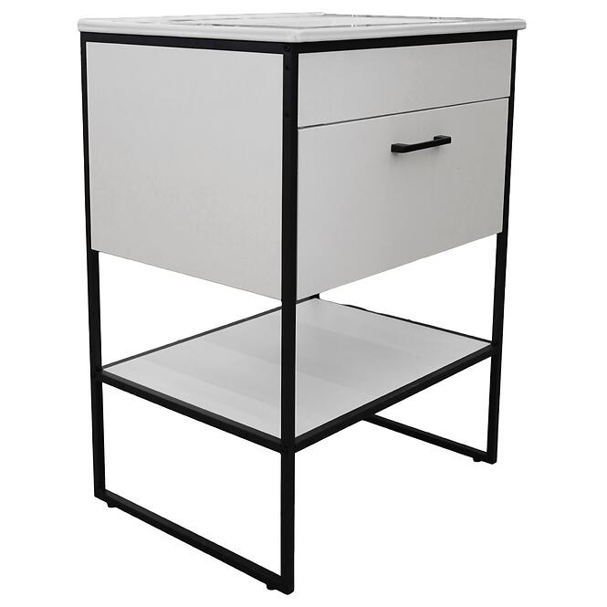Skrinka BELWEDER D60 biela,10