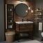 31VA SZAFKA BELWEDER D60 RUSTIC BROWN,9