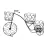 Kvetinový stojan ˝Bicycle˝ 60,5x17,5x40 cm ES35006