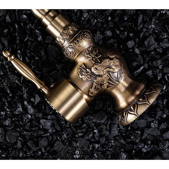Drezová umývadlová batéria vysoká Rea VENICE antický bronz,8