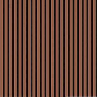 Akustické panely lamelové na plsti Mocca Mousse 30x265cm