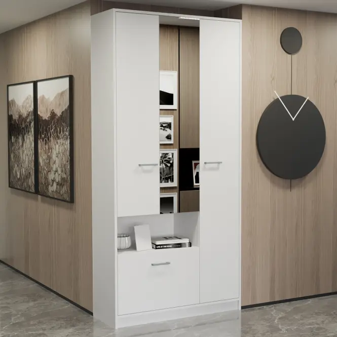 Skriňa London biela,3